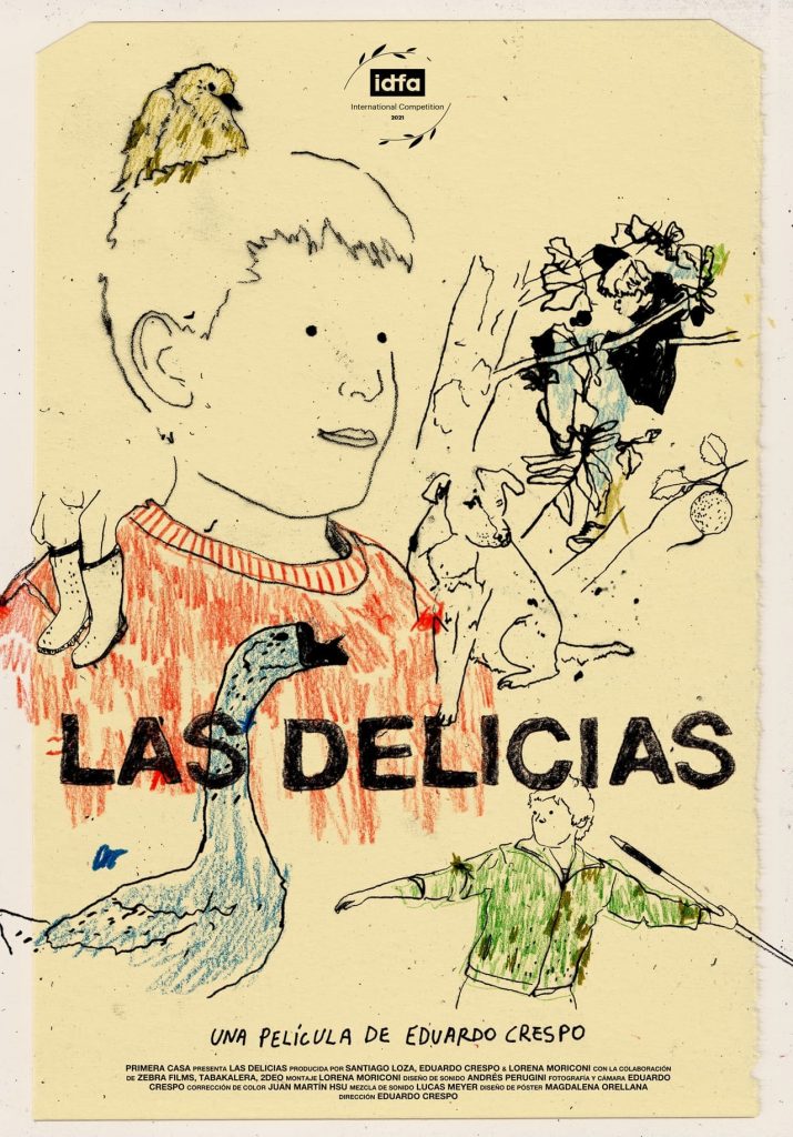 Las delicias. Afiche