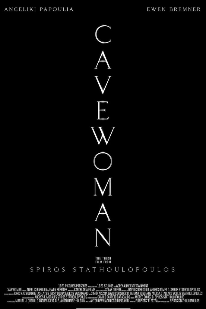 Afiche. Cavewoman