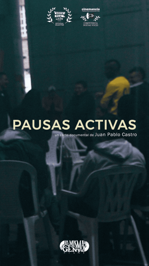 Pausas activas. Afiche. Cinemancia