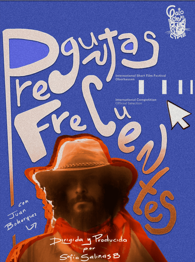 Preguntas frecuentes. Afiche. Cinemancia